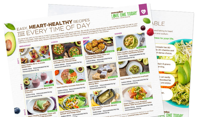 3-Day Meal Planning Inspiration: Heart-Healthy Recipes