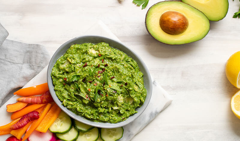 Avocado Spinach and Artichoke Spread