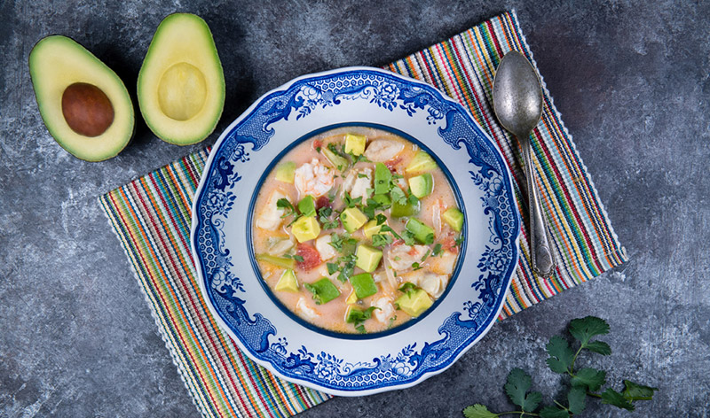 Brazilian Seafood Stew withAvocado