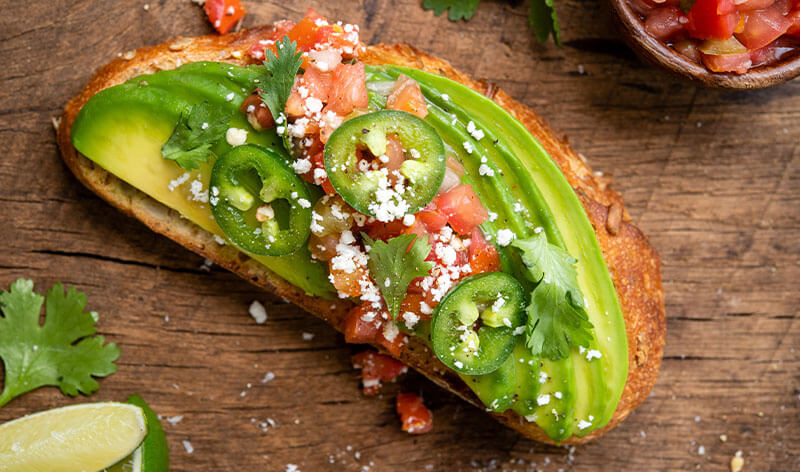 Pico de Gallo Avocado Toast